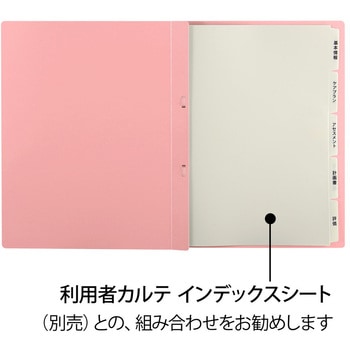 ファイル たすけあ 利用者カルテ フラットファイル PLUS(プラス)[文具]