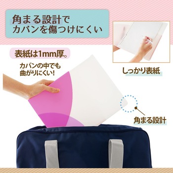 Pasty (パスティ) ルーズリーフバインダー ワイド B5 プラス(文具)