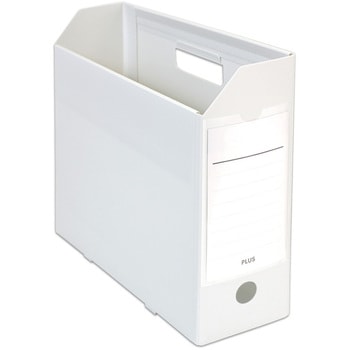 ファイルボックス PP製 A4 ヨコ ボックスファイル+ PLUS(プラス)[文具]