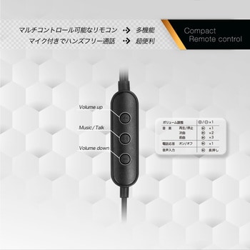 Type-C端子から音楽を聴けるカナル型有線イヤホン