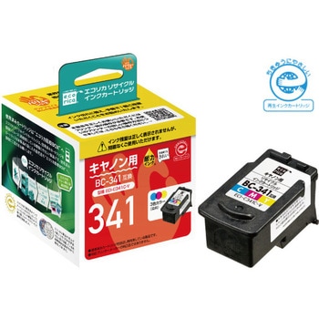 BC-341リサイクルインクカートリッジ カラー(染料) エコリカ