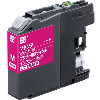 LC113Mリサイクルインクカートリッジ マゼンタ(染料) エコリカ