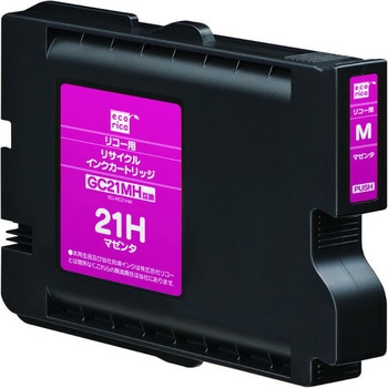 GC21MH リサイクルインクカートリッジ マゼンタ(顔料) エコリカ