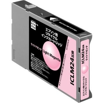 ECI-E24LM ICLM24リサイクルインクカートリッジ ライトマゼンタ