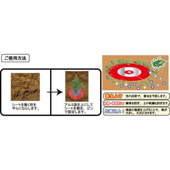 虫よけしきわらいらず トマト用 2枚入 フォレスト