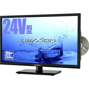 Dvd プレーヤー内蔵24v型ハイビジョンtv D Sub15ピンpc接続対応 Nexxion 液晶テレビ 通販モノタロウ Ft 430db