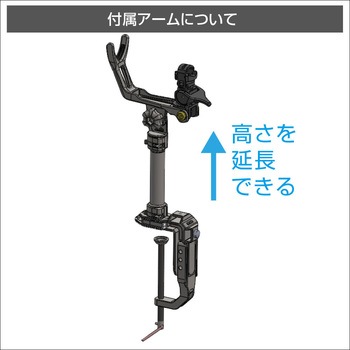 極みグリップ 船釣り用万力セット 拡張アタッチメント付 BMO JAPAN(ビーエムオージャパン)