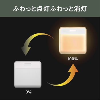 どこでもセンサーライトワイヤレス2個入 ライテックス(ムサシ)