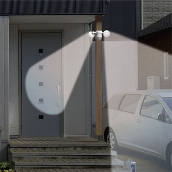 5W×2灯LEDセンサーライト ライテックス(ムサシ)