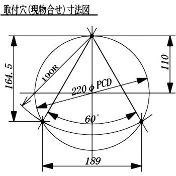 丸型傾斜計(200Φ壁掛型傾斜計) 神和製作所
