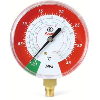 R12等用高圧連成計Φ80mm アサダ