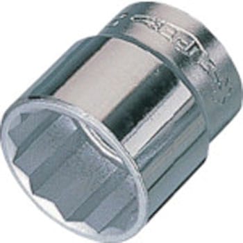 ソケットレンチ用ソケット12角(差込角9.5mm) スーパーツール