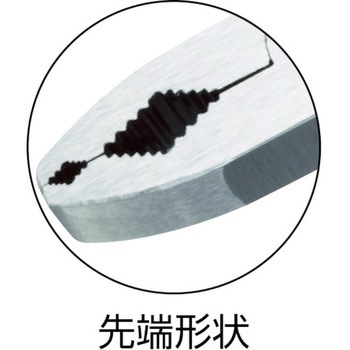ダイヤ型トラスねじプライヤー175mm スリーピークス