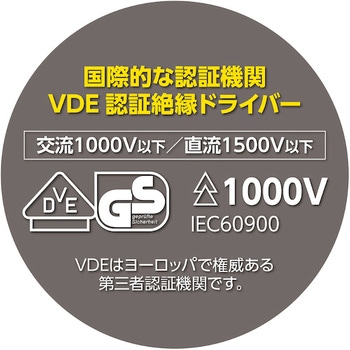 メガドラ絶縁ドライバー2本組 ベッセル