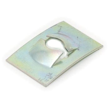 ねじ式スピードナット F形(鉄/三価ホワイト)(パック品) オチアイ