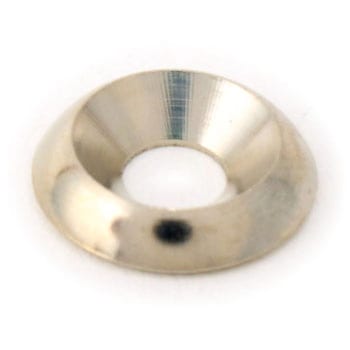 山形座金(ローゼットワッシャー)(黄銅(低カドミ材)/ニッケル)(パック品) - 大阪魂
