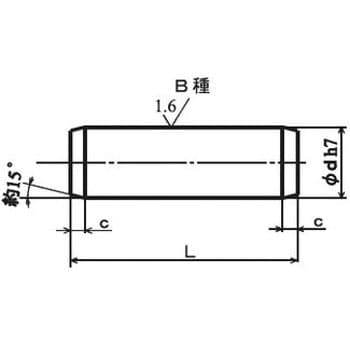 1×8 平行ピン B種h7(ステンレス)(小箱) 1箱(1000個) 大阪魂 【通販