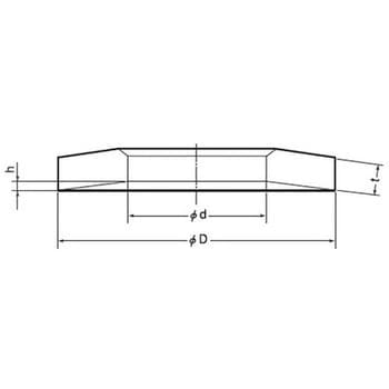 M10 GT-ワッシャー(LH)(鉄/生地) 1パック(4個) 大阪魂 【通販サイト