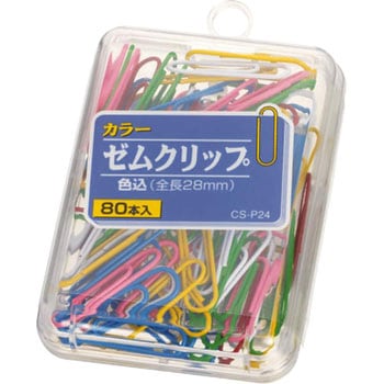 カラーゼムクリップ LION (ライオン事務器)