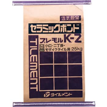 38270252 プレモル K-2 1袋(25kg) タイルメント 【通販モノタロウ】