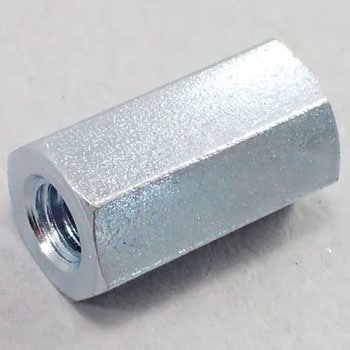 六角両雌ねじスペーサー ASF-E(鉄/三価クロメート) - 廣杉計器