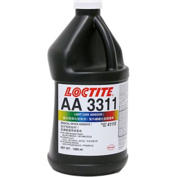 41112 LOCTITE 紫外線・可視光硬化型接着剤/医療用 3311 1本(1L