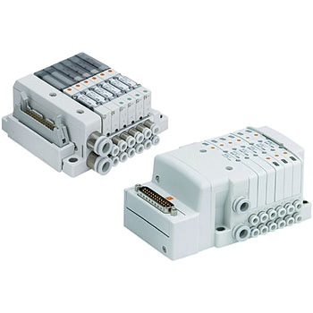 SS07_0_VALVE - プラグインマニホールド 分割形ベース:バルブ(S0720R) SMC