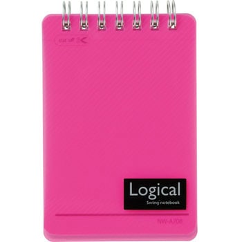 ロジカルWリングノートPP表紙 ナカバヤシ