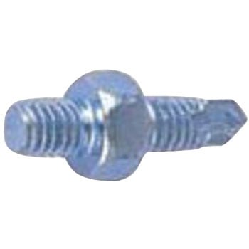 ツインピアス(鉄/3価ホワイト)(小箱) 九飛勢螺