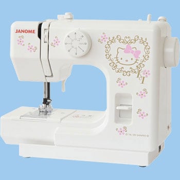 キティ【新品未使用】ジャノメ(JANOME)  ハローキティ ミシン 本体 KT-35