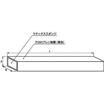 直売価格 防塵ゴム（カマボコ型・シリコン） 7×6mm 橙色 90m 1巻 TM