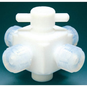 オールPTFE 四方バルブ 三商