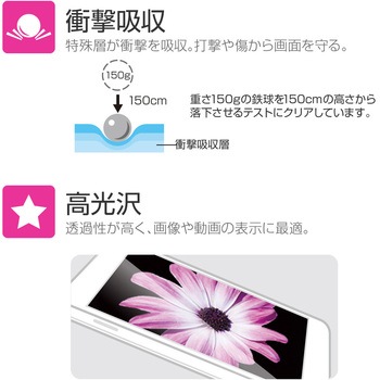 Google Pixel 3a XL 保護フィルム 「SHIELD・G HIGH SPEC FILM」 3D Film・高透明・衝撃吸収 LEPLUS