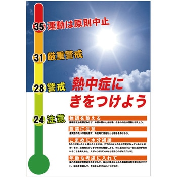 熱中症注意ポスター グリーンクロス