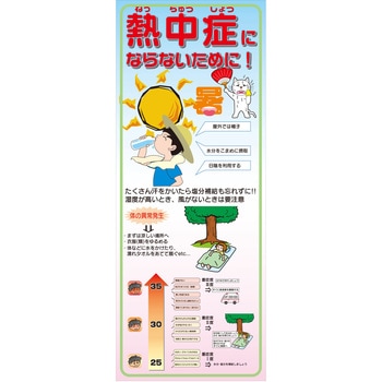 熱中症注意看板 グリーンクロス