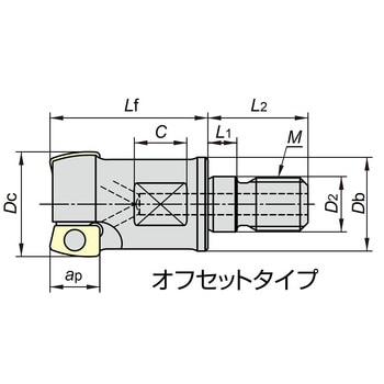 ガレア オフセットタイプ MOLDINO(日立ツール)