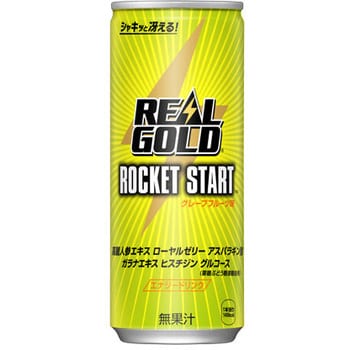 48967 リアルゴールド ロケットスタート 1ケース(250mL×30本) コカ