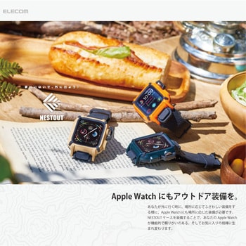 アップルウォッチ AppleWatch バンド SE 6 5 4 ( 40mm ) 3 2 1 ( 38mm ) ベルト ファブリック生地 ブラック