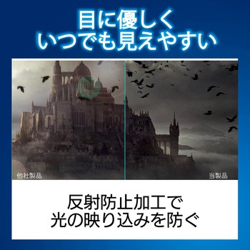 Nintendo Switch専用/液晶フィルム/ブルーライトカット/衝撃吸収/反射防止 エレコム
