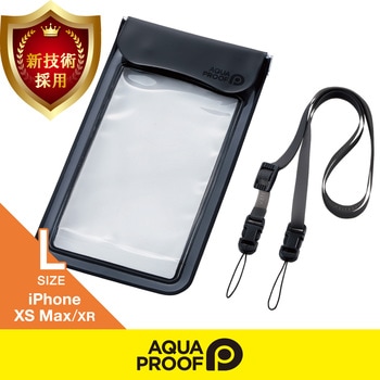 P-WPST02BK スマートフォン用防水・防塵ケース/水中タッチ可能 エレコム 42820768