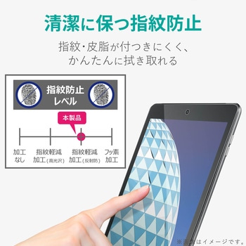 iPad Air 第3世代 (2019年) iPad Pro 10.5インチ (2017年) フィルム ペーパーライクフィルム 紙のような描き心地 ケント紙タイプ 反射防止 指紋防止 気泡防止 エレコム