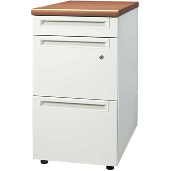 UJデスク 脇机 シリンダー錠タイプ プラス(家具)