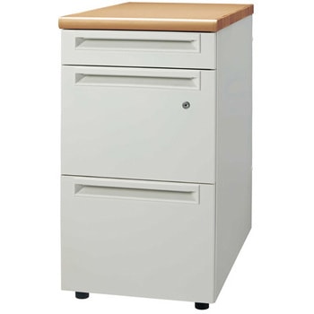 UJデスク 脇机 シリンダー錠タイプ プラス(家具)