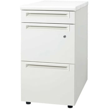 UJデスク 脇机 シリンダー錠タイプ プラス(家具)
