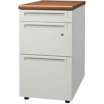 UJデスク 脇机 シリンダー錠タイプ プラス(家具)