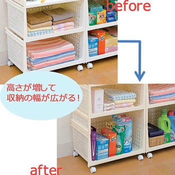 ラコン 積み重ねラック ジョイント サンコープラスチック