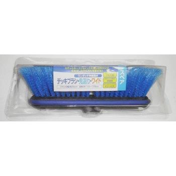 伸縮通水デッキブラシ ワイド先割れ 早川工業