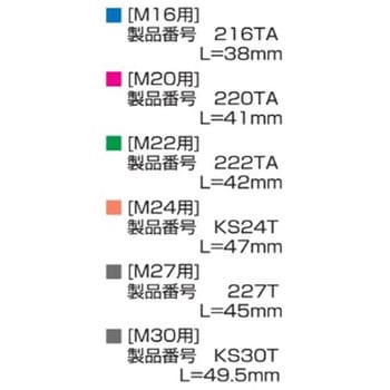 【特価商品】トネ(TONE) インナーソケット 216TA M16用