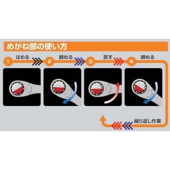 トルクレンチ用ラチェットめがねヘッド TONE トネ (前田金属工業)