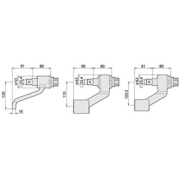 出力ユニット(ショートタイプ) TONE(トネ/旧:前田金属工業)